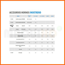 Cargar imagen en el visor de la galería, ACCESORIOS HORNOS INOXTREND (CONSULTA)