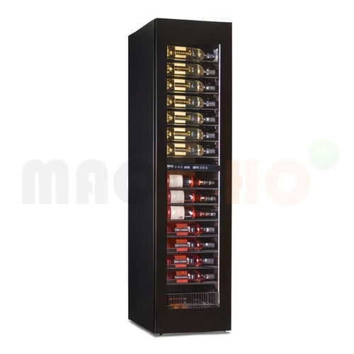 Vitrina para vinos 2 temperaturas KSW105 2TB Black