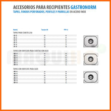 Cargar imagen en el visor de la galería, RECIPIENTES GASTRONORM (CONSULTA)
