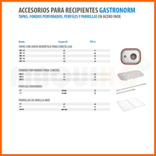 Cargar imagen en el visor de la galería, RECIPIENTES GASTRONORM (CONSULTA)

