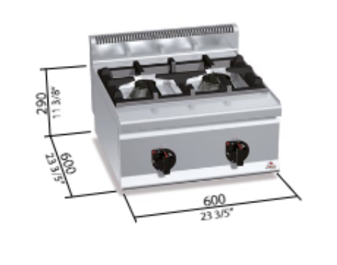 COCINA 600 MOD. G6F2BH6 